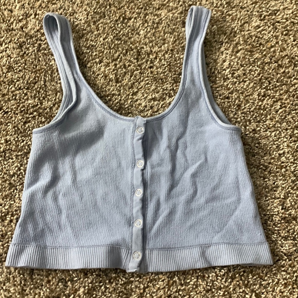 Blue PACSUN crop top